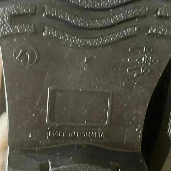 See by Chloe Brown Rubber Rain Boots sz 10 - Picture 11 of 11